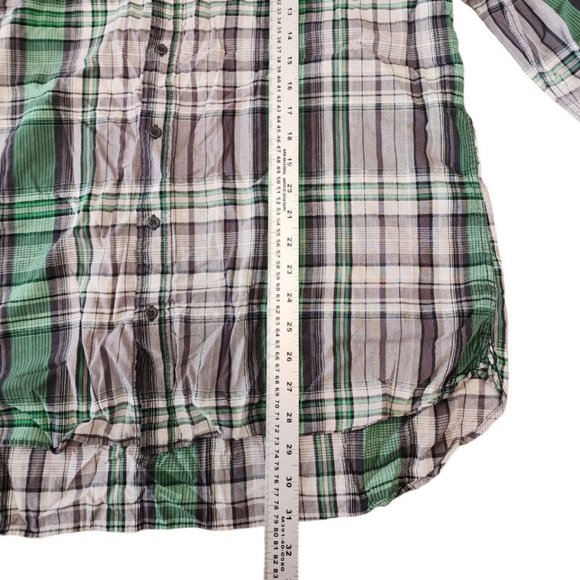 Mossimo Supply Co. Shirt Men's Size 2XL Checked Long Sleeve Button Down Casual - Picture 13 of 13